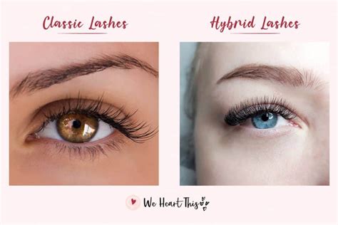 Hybrid vs Classic Lashes Compared